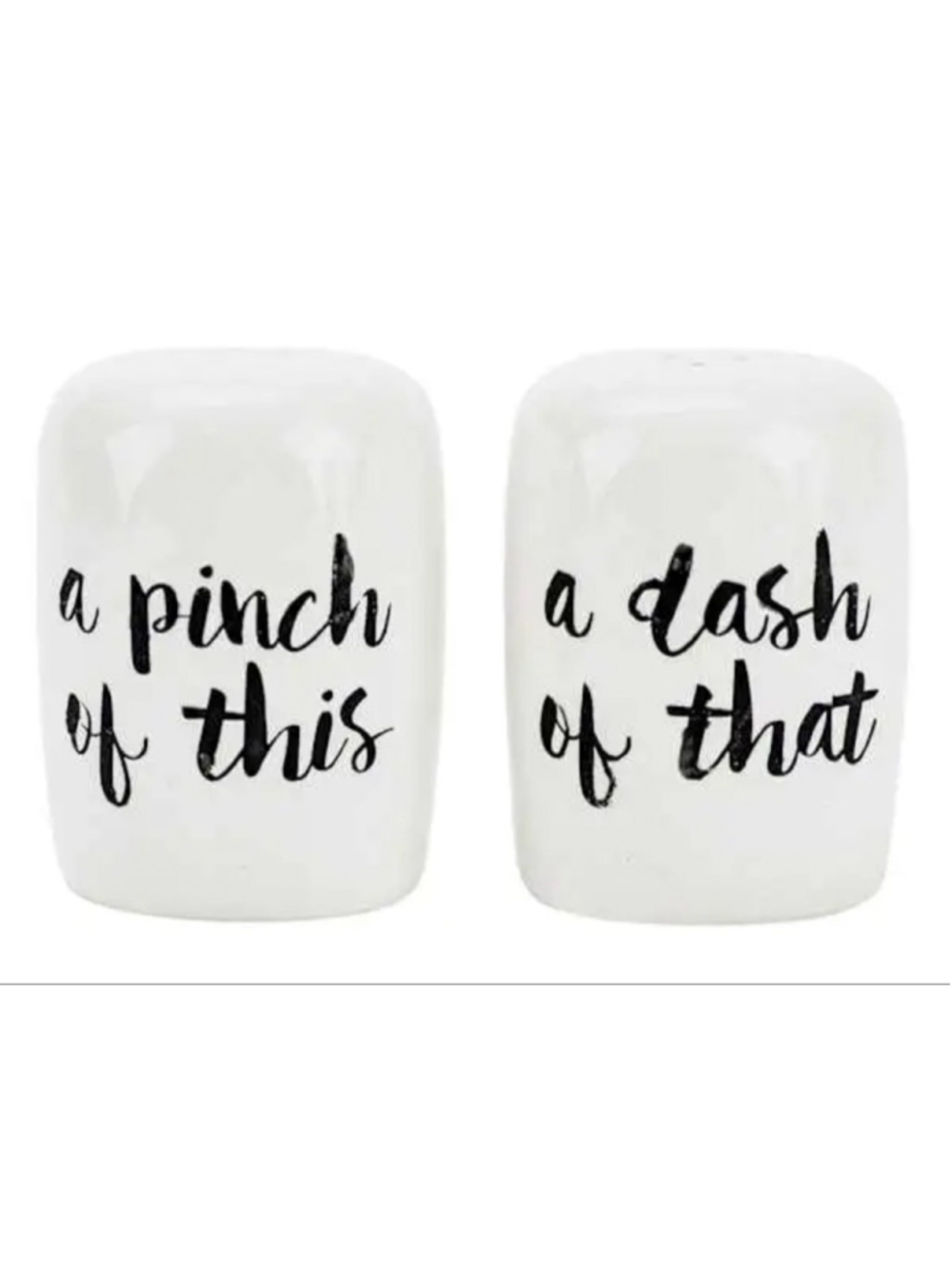 porcelain vintage salt shakers